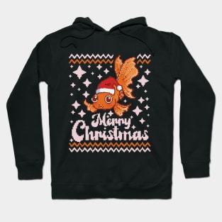 Goldfish Christmas Hoodie